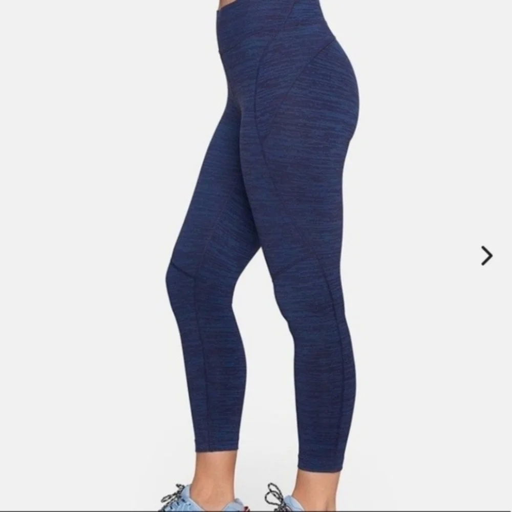 Outdoor Voices Sweat Tech Leggings Navy Blue Size Small